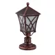 LAMPĂ DE PĂDURE ALEK 1XE27 NEGRU ROȘU CUPRU H370mm