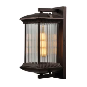 LAMPĂ DE PERETE ALAN GARDEN NEGRU, IP54