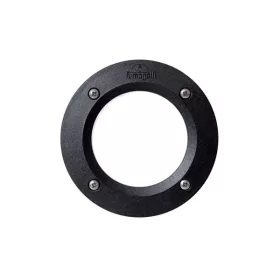   LETI 100 LED ARIA LAMPĂ DE PERETE ÎNCORPORATĂ 3W CCT 4000K IP55 NEGRU