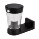 LAMPĂ DE PERETE CU ALIMENTARE SOLARĂ 3W IP54 CU SENSOR, NEGRU