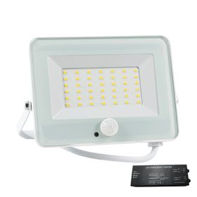   VEGA30 SLIM 30W LED PROIECTOR + SEN 3000K WH+KIT DE URGENȚĂ