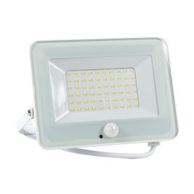 VEGA50 SLIM 50W LED PROIECTOR CU SENSOR 3000K ALB