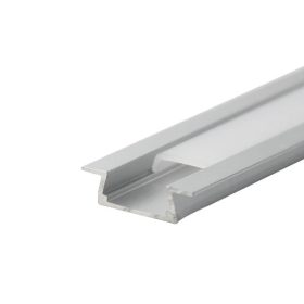 EL-87CR PROFIL PENTRU BENDA LED 2,5 M, ARGINTIU