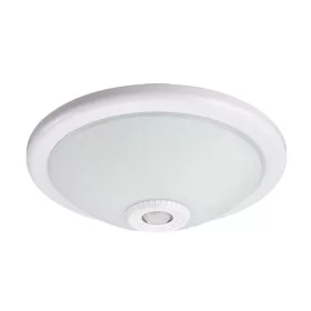ST78-5 LAMPĂ DE TAVAN CU SENSOR PIR 360° 2XE27 ALB