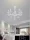 Candelabru UNIVERSO 5 brațe 5xE14 Max.40W D60x110cm alb