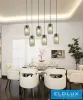 Lampă suspendată UNIVERSO 1xE27 Max.60w IP20 Negru D140x1340mm