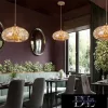 Lampa suspendată UNIVERSO 10w 900lm 3000k 360° IP20 ∅280x150x1300mm chihlimbar