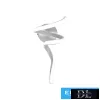 UNIVERSO Lampă de perete 10w 800lm CCT IP20 Alb 320x190mm