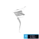 UNIVERSO Lampă de perete 10w 800lm CCT IP20 Alb 320x190mm