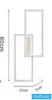 UNIVERSO Lampă de perete 32W 2560lm CCT 250x600x50mm IP20 alb
