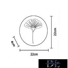 LAMPĂ DE PERETE UNIVERSO CU MOTIV FOLIAZĂ 9w 630lm CCT IP20 ∅220x40mm albă