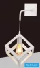 UNIVERSO Lampă de perete 1xE27 max.60w 170x170mm IP20 Alb 5 ani