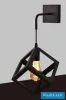 UNIVERSO Lampă de perete 1xE27 max.60w 170x170mm IP20 Negru 5 ani