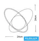 UNIVERSO Lampă de perete 1xG9 max.10w D240x240mm IP20 Auriu vechi 5 ani