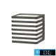 UNIVERSO Lampă de perete pentru exterior 10 W 1000 lm CCT.kap IP54 Negru 110x100x110 mm 3 ani