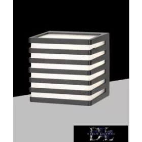   UNIVERSO Lampă de perete pentru exterior 10w 1000lm 4000k IP54 negru 110x100x110mm 3 ani