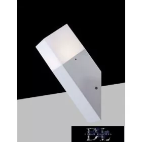   UNIVERSO Lampă de perete pentru exterior 1xE27 max.12w IP44 alb 78x78x250mm 5 ani