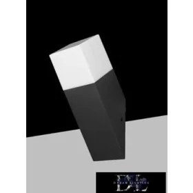   UNIVERSO Lampă de perete pentru exterior 1xE27 max.12w IP44 negru 78x78x250mm 5 ani