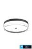 UNIVERSO Lampă de tavan 32w 3170lm CCT.cap IP20 negru D400x70mm