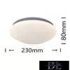 Lampă de tavan UNIVERSO 18w 1620lm 4000k ∅230×80mm albă