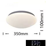 Lampă de tavan UNIVERSO 36w 3240lm 4000k ∅350×100mm alb
