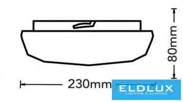 Lampă de tavan UNIVERSO 18w 1620lm CCT.kap ∅230×80mm alb