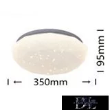 Lampă de tavan UNIVERSO star 36w 2160lm 4000k ∅350×95mm albă