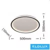 Lampă de tavan UNIVERSO 43w 3440lm cu comutator CCT ∅500×50mm albă