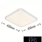 Lampă de tavan UNIVERSO 48 W 3840 lm CCT 430 × 430 mm albă