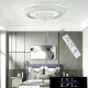UNIVERSO Lampă de tavan din sticlă cristal 34/68w 2720/5440lm CCT IP22 ∅510mm alb