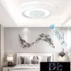 UNIVERSO Lampă de tavan din sticlă cristal 34/68w 2720/5440lm CCT IP22 ∅510mm alb