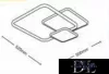 UNIVERSO Lampă de tavan 48w 3840lm 6500k 520x500mm albă