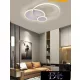 UNIVERSO Lampă de tavan 37w 2960lm 3000k 550x430mm alb