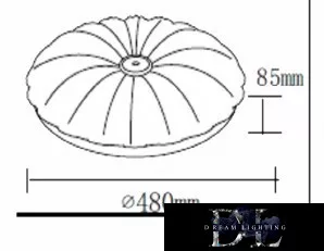 Lampă de tavan UNIVERSO 46w 3680lm CCT IP20 Alb ∅480x85mm