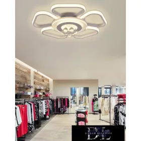 UNIVERSO Lampă de tavan 50w 4000lm 3000k D500x60mm alb