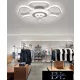 UNIVERSO Lampă de tavan 50w 4000lm 4000k D500x60mm alb