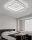 Lampă de tavan UNIVERSO 64 W 5120 lm CCT 500×470×60 mm IP20 albă