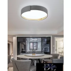   UNIVERSO Lampă de tavan 46w 3680lm 6500k 495x100mm gri/auriu