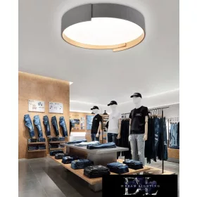   UNIVERSO Lampă de tavan 46w 3680lm 4000k 495x100mm gri/auriu