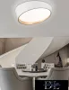 Lampă de tavan UNIVERSO 46w 3680lm 4000k ∅500x135mm alb/auriu