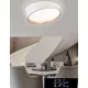 Lampă de tavan UNIVERSO 46w 3680lm 4000k ∅500x135mm alb/auriu