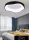 UNIVERSO Lampă de tavan 38w 3040lm CCT D500x110mm negru