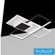 Lampă de tavan UNIVERSO 46W 3680lm CCT capacitate 570x530mm IP20 alb/negru