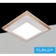 Lampă de tavan UNIVERSO 48W 3840lm CCT.kap 550x550x100mm IP20 albă