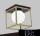 UNIVERSO Lampă de tavan 1xG9 max.10w 200x200x160mm IP20 Auriu vechi