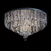 ELDLUX METEOR lampă de tavan din sticlă cristal 20×5W NW crom