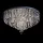 ELDLUX METEOR lampă de tavan din sticlă cristal 20×5W NW crom