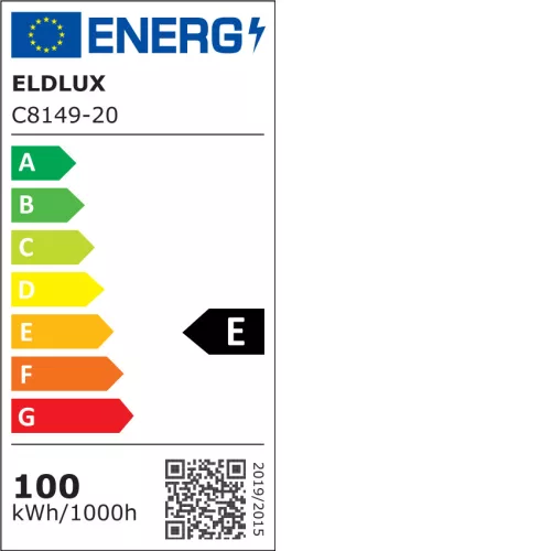 ELDLUX METEOR lampă de tavan din sticlă cristal 20×5W NW crom