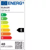 ELDLUX Lampă de tavan din sticlă cristal cromată LED 8×5W 4000k IP20 500x500x300mm