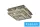 ELDLUX Lampă de tavan din sticlă cristal 54w 4320lm CCT.T IP20 500x500x275mm Crom